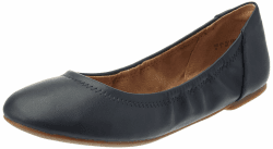 Angebot: Amazon Essentials Damen Belice Ballerinas 42 EU Weit Marineblau Kunstleder 👠