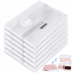 🌟 Angebot: Vakuumbeutel 6er-Set Mittel 🌪️ - Platzsparende Aufbewahrung!