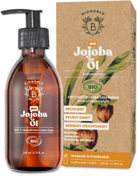 Bionoble Jojobaöl Bio 200ml - 100% Rein, Natürlich und Kaltgepresst