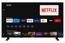 Telefunken Fernseher 40 Zoll Smart TV mit TiVo - Full HD, HDR, Triple-Tuner