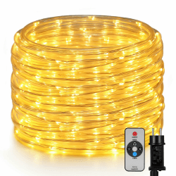 🌟 OxyLED LED Lichterschlauch Außen 20m 300 LEDs 🌈 - Lichterschlauch Aussen IP44 Wasserfest 🌧️ 7 Modi Dimmbar per Fernbedienung Led Schlauch Outdoor für Garten, Party, Hochzeit & Innen Außen Dekoration