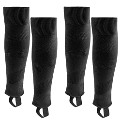 🔥 Kinder Herren Stutzen Fußballstutzen Stegstrümpfe Fußball Sleeve Fußballsocken mit Steg - MAXIMALE ATMUNGSAKTIVITÄT!