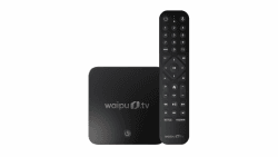 📺 waipu.tv Box | Inkl. Fernbedienung mit Beleuchtung | 4K | HDR10+ | Dolby Vision | Dolby Atmos