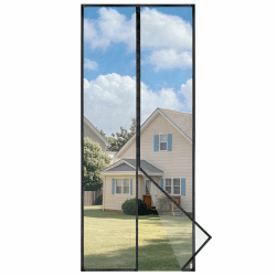 LightView Fliegengitter Tür für Balkontüren 90x210cm 🪲🚪
