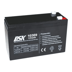 🔋 DSK 10369 - Versiegelte wiederaufladbare AGM-Bleibatterie 12V 6Ah 🔋