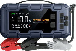 Starthilfe Powerbank mit Luftkompressor 160PSI 6000A Auto Starthilfe