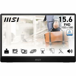 🔥 Angebot: MSI PRO MP161 E2U 15,6 Zoll Full HD Portabler Monitor 🌟