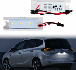 POPMOTORZ LED Kennzeichenbeleuchtung für O-pel 🚗