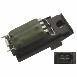 🔥 FeBi Bilstein 45415 Widerstand für Gebläse, 1 Stück, Grün - Spezialangebot! 🔥