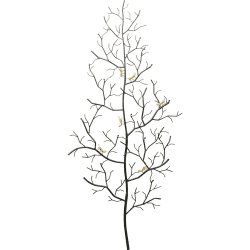 Kare Design Wandgarderobe Ants on a Tree 🐜🌳 XL Schwarz/Gold | Deko & Flur Garderobe
