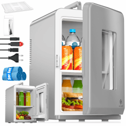 🌬️🔥 KESSER® 2in1 Mini Kühlschrank Kühlbox 15 Liter 🚗❄️🔌