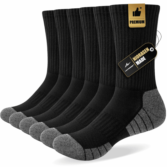 Niorasen Socken Herren Damen, 6 Paar 🧦😍