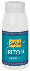 🎨 KREUL 17017 - Solo Goya Triton Acrylfarbe weiß, 750 ml Flasche ✨