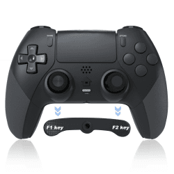 🎮 Shiptree Wireless Controller für PS-4 - Gamepad Controller mit Turbo und 6-Achsen Gyro Sensor