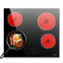 🔥 Super Deal! Glaskeramikkochfeld 4 Platten 6000W - Nur 118.14€!