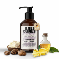 BALI CURLS Hydrating Curl Cream 🌺🌴 - Feuchtigkeitsspendende Lockencreme Sheabutter, Kokosöl & Ylang-Ylang