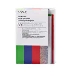 Cricut Insert Karten 🌈 R40 Kartenset Rot, Blau, Grün - Sonderangebot!