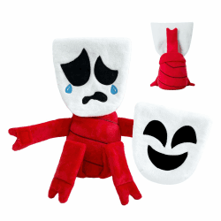 Der Digitale Zirkus Plüsch Gangle, Pomni Jax Plüsch - Lustige Geschenke für Kinder 🎪