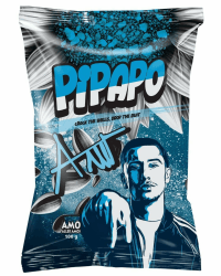 🌻 Pipapo Sonnenblumenkerne, Aller Amos, 100g, Blau-Weiß Design | Salzig | S-Mann 🌟
