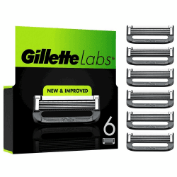 🔥 Gillette Labs Rasierklingen für Männer, 6 Original Ersatzklingen 🔥