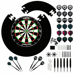 🎯 KOTO - King Pro + Surround + Zubehör Set Steeltip 90 Stück