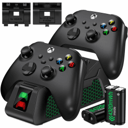 🎮 Wiederaufladbar Akku für Xbox Controller mit Ladestation 🎮
