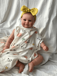 Realistische 19 Zoll Reborn Baby Puppe mit Silikon Vinyl Ganzkörper