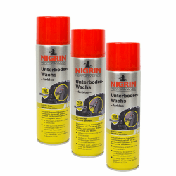 🚗💨 NIGRIN 3X 74063 Performance Unterboden-Wachs, farblos 500 ml - Spezialangebot! 🌟