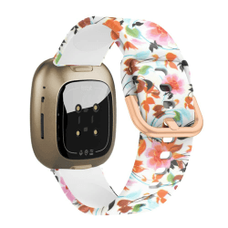 Armband Kompatibel mit Fitbit Versa 3 / Sense - Blume 🌸