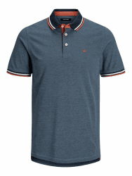 🔥 SALE: JACK & JONES Herren Jjepaulos Polo Ss Noos Polohemd XL Denim Blue - Nur 18.99€!