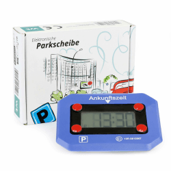 🚗🅿️ Wiltec Elektronische Parkscheibe mit Nachtmodus & SOS-Signal