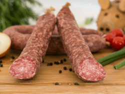 🌭 Original Eichsfelder Runde Mettwurst 300g 🌶️🍖