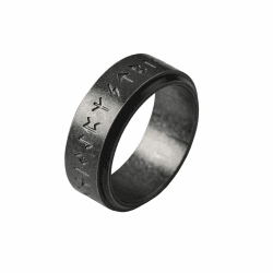 VELESAY Edelstahl Viking Herren Ring Wikinger Nordische Mythologie 🛡️🔨🐺