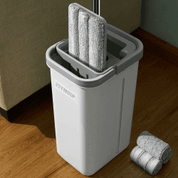 🧹 Wischmopp und Eimer mit Auswringer-Set: Bodenreinigungssystem