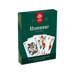 🃏🌿 ASS Altenburger FSC Rommé, französisches Bild, White 🃏🌿