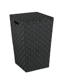 🌟 Super Deal! WENKO Wäschetruhe Mod. Adria Schwarz 🌟