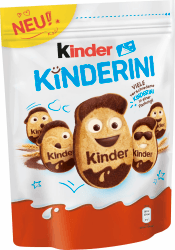 🍪 Kinder kinderini - Milch- und Kakao-Mürbekekse - 1 x 250 g 🥛