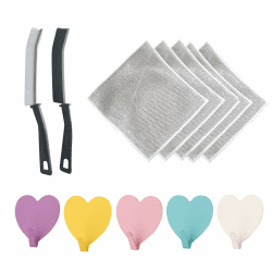 Angebot: 5-teiliges Set Mehrzweck-Draht-Geschirrspüllappen 🧼🍽️