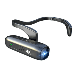 Andoer 4K 30fps Kamera mit Kopfhörer montiert 📷🎥