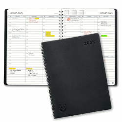 Terminplaner 2025 A5 von Smart Panda 🐼📅 - Wochenplaner A5, Kalender 2025