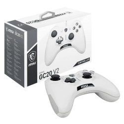 🎮 Angebot: MSI FORCE GC20 V2 WHITE Kabelgebundener PC Gamepad Controller 🕹️