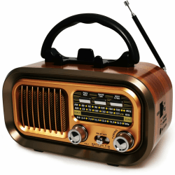 Retro Radio mit Bluetooth, AM/FM/SW Klein Radio Batteriebetrieben 📻