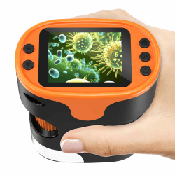 🔬🔍 1000X Handy Mikroskop für Kinder 4K 2.0" Bildschirm Wiederaufladbar