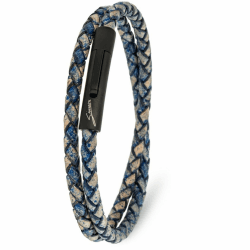 🌟 Simaru Premium Lederarmband Made in Germany - Unisex Echtleder Wickelarmband 🌟