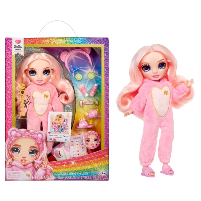 Regenbogen High Junior High PJ Party - Bella (Pink) - 22 cm Puppe 🌈🎉
