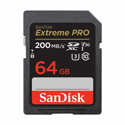 🚀 SanDisk Extreme PRO SDXC UHS-I Speicherkarte 64 GB - 4K UHD Videos