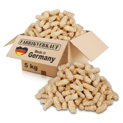 FABRIKVERKAUF Öko-Anzündwolle (5 kg) ca. 400 Stück