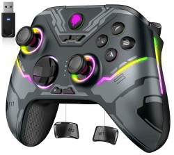 🎮 X15 Controller PC mit 7 RGB Licht - Gaming Controller mit Hall Joystick & Trigger