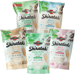🍜 Miyata Shirataki Mischkarton - 5 verschiedene Sorten - Konjaknudeln - 1350 g