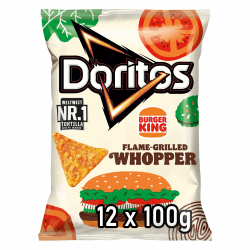 Doritos Burger King - Tortilla Chips mit Flame Grilled Whopper Geschmack